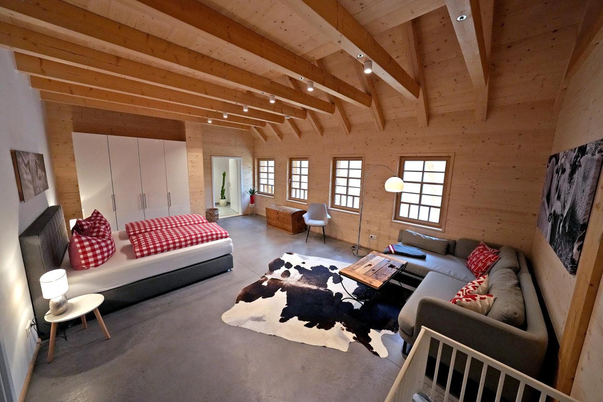 Ferienwohnung Im Loft-Style Mit Sauna Im Historischen Schwarzwaldhof Simonswald Exterior foto